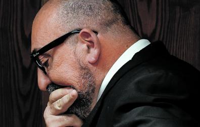 Koldo García, el 22 de abril de 2024, en su citación ante la comisión de investigación del caso en el Senado