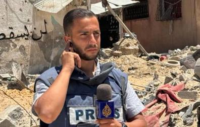El periodista palestino Anas al Sharif