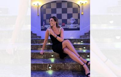 La periodista navarra Mariló Montero, en una foto compartida en su perfil de Instagram de una entrega de premios en el Teatro Real