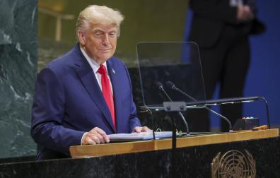 Donald Trump, en la Asamblea General de la ONU