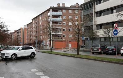 Calle Joaquín Beunza, donde se desarrollaron los hechos