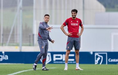 Alessio Lisci, junto a Alejandro Catena
