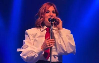 Leire Martínez se emocionó en su concierto en Argentina al hablar de sus 17 años de trayectoria con La Oreja de Van Gogh