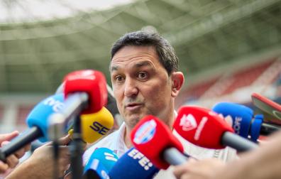 Comparecencia de Braulio Vázquez previa al trascendental partido de la última jornada de Liga en Getafe