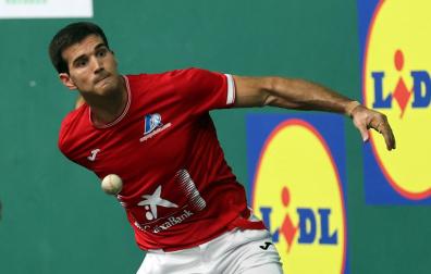 José Javier Zabaleta, en un partido anterior.