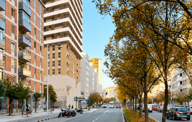 Recreación del edificio recogida en uno de los documentos del PEAU