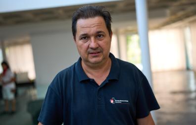 Manuel Mozota Nuñez, director del centro de salud de Noáin, en el ayuntamiento de la localidad
