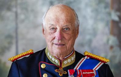 Imágenes de la vida del rey Harald V de Noruega.