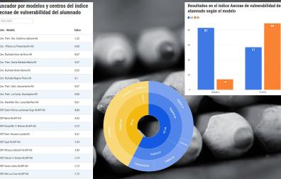 Gráficos con datos del índice Aecnae