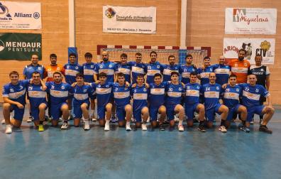 Plantilla con la que Erreka -bajo la dirección de Iban Mindegia y Unai Llano- debutará en la Primera Nacional masculina