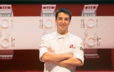El pamplonés Aarón Ortiz pasa a la final del concurso de cocina Granachef