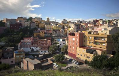 Barriada de El Príncipe, en Ceuta.