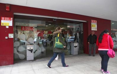 Oficina del Servicio Navarro de Empleo en Tudela.