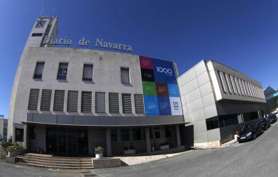 El edificio de Diario de Navarra en Cordovilla.
