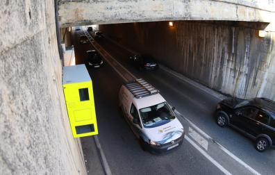 El radar que m&aacute;s multa en Pamplona