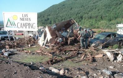 Las labores de rescate y búsqueda de desaparecidos duraron varios días