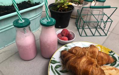 Si queremos que sea un desayuno sano mejor acompañarlo de otras cosas