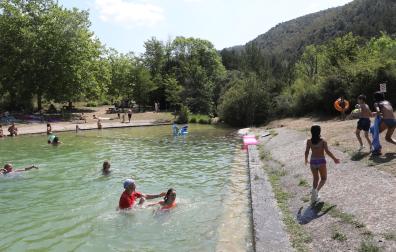 Piscina fluvial de la foz de Benasa