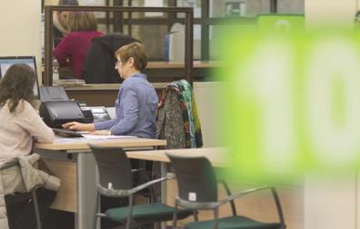 Una oficina de la Seguridad Social, entidad que gestiona a nivel nacional el cobro del ingreso mínimo vital
EUROPA PRESS
(Foto de ARCHIVO)
12/05/2016