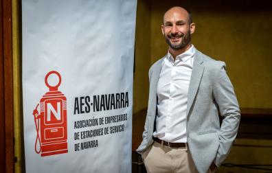 Jon Villares Echaide, presidente de la Asociación de Empresarios de Estaciones de Servicio de Navarra