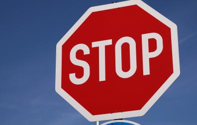 Una señal de STOP