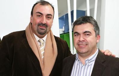 Pamplona (2012) García y Cerdán en una inauguración./