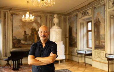 El lerinés Diego Fandos, en el Foerster Hall de Praga, una sala de conciertos “única” en la ciudad