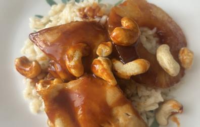 Este plato es delicioso y original.