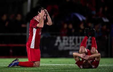 Fotos del Baztan 1-1 Ontiñena de Copa del Rey./