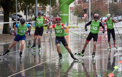 Fotos de las carreras de rollerski en Antoniutti./