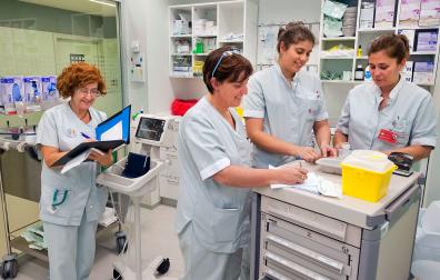Enfermeras del Servicio Navarro de Salud-Osasunbidea