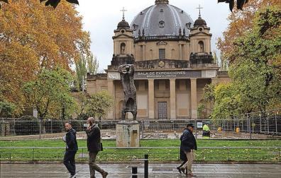 El monumento a los Caídos, en una imagen del pasado noviembre