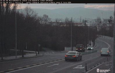 El coche a 132 km/h fotografiado por el radar en Miluce