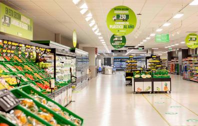 Interior de un Mercadona