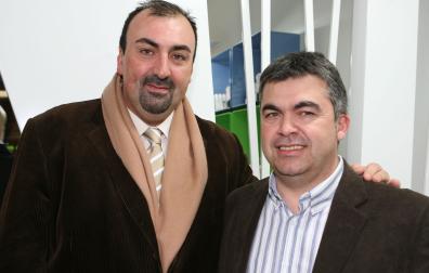 Koldo García y Santos Cerdán en una imagen de archivo de 2012.