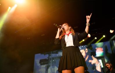Fotos del concierto de Leire Martínez en la plaza del Castillo en San Fermín 2025