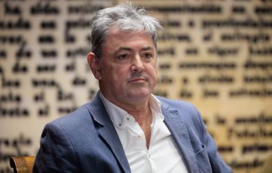 El socio de Servinabar 200, Joseba Antxon Alonso Egurrola,  durante su comparecencia en la Comisión de Investigación sobre el ‘caso Koldo’, en el Senado.
