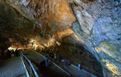 Fotos de la visita guiada a la cueva de Mendukilo en la celebración del 20 aniversario./
