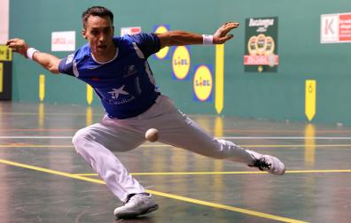 Javier Zabala, en un partido anterior.