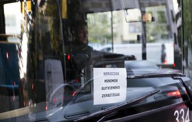 Fotos de la primera jornada de paros en las villavesas