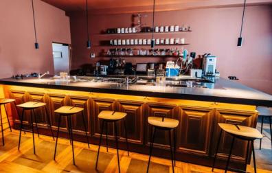 Barra del bar 'Angelita' de Madrid