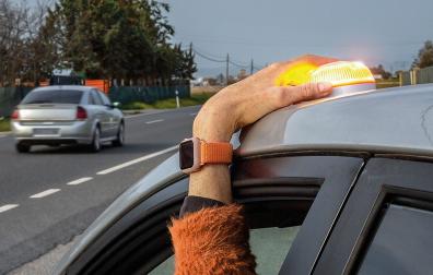 dgt accidentes valiza triángulos