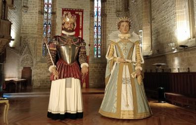 gigantes de la Catedral de Pamplona