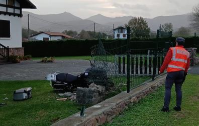 Estado en el que ha quedado la moto
