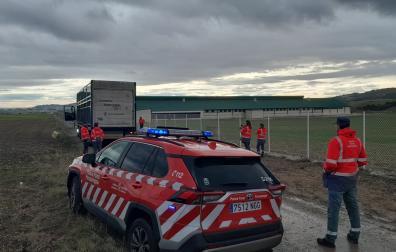 Muere un hombre atropellado por un camión en Abárzuza