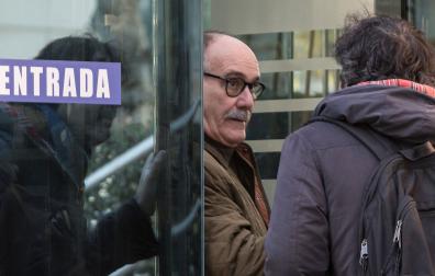 El exabogado de Ábalos, José Anibal Álvarez, a su llegada a la Audiencia Nacional
