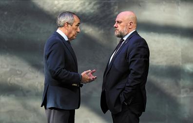 Óscar Chivite y José Luis Arasti