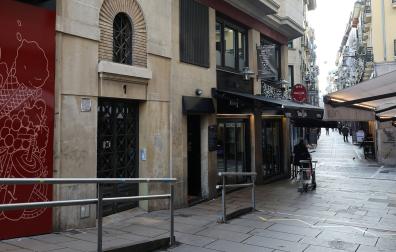 Sede de Servinabar en la calle San Nicolás de Pamplona