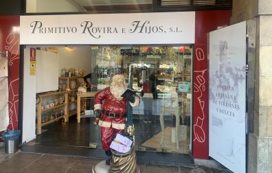 La turronería Primitivo Rovira e Hijos ha vuelto por unos días a la plaza del Castillo de Pamplona