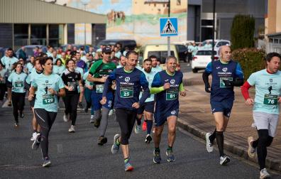 Fotos de la primera San Silvestre de Esteribar